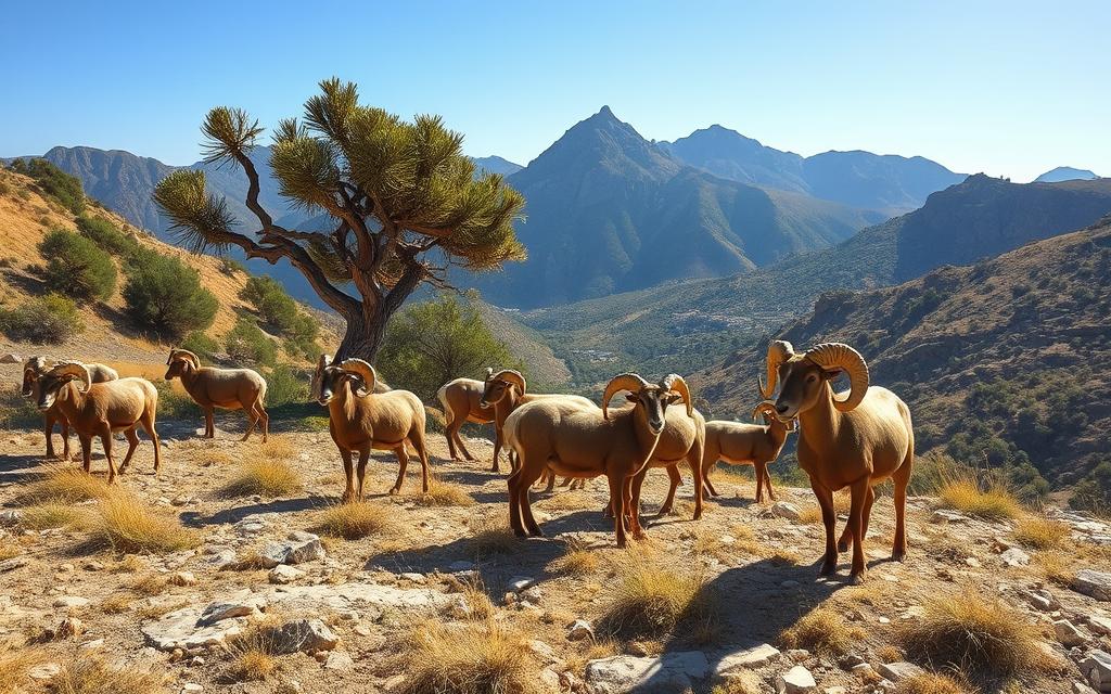 Mufflons in Zypern