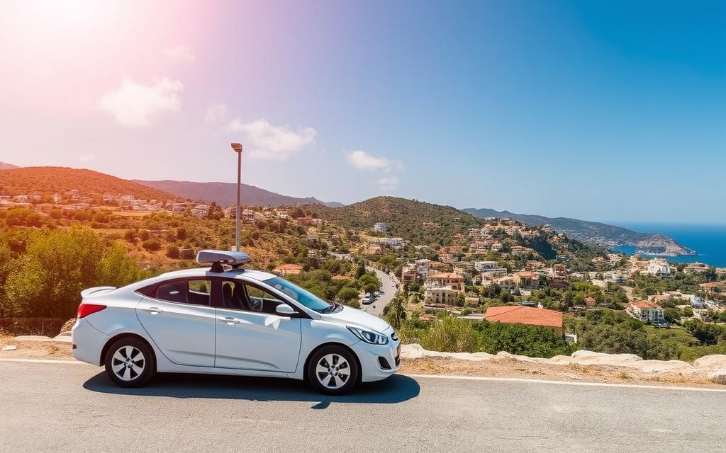 Ein Bild von einem Mietwagen in Paphos