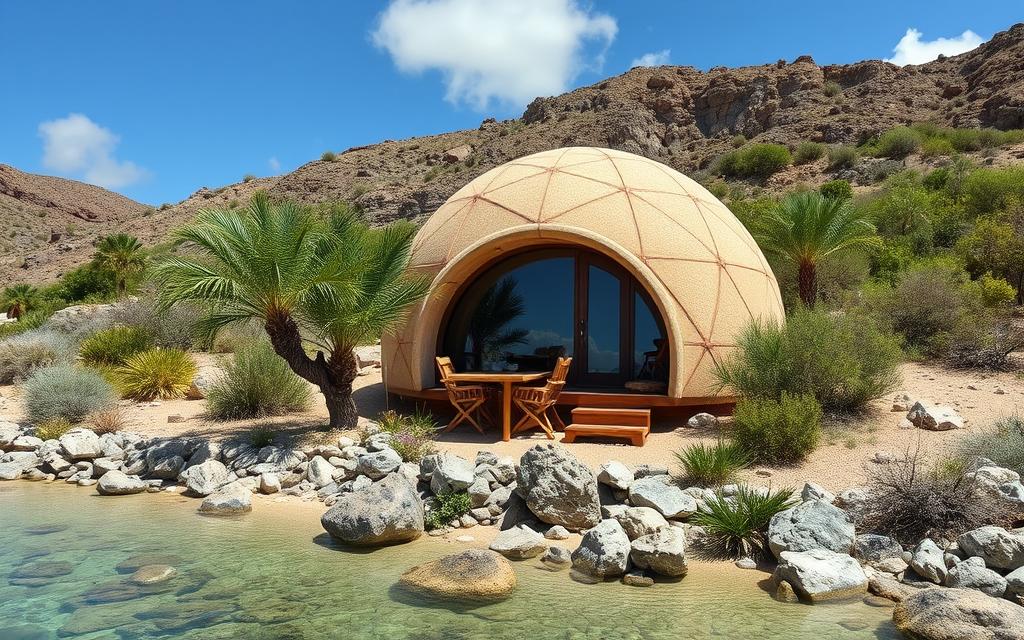 Ein einzigartiges Kuppelhaus in der Natur nahe Coral Bay