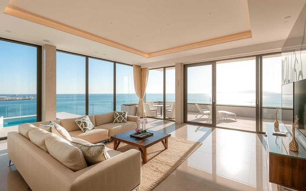 Ein modernes Apartment direkt am Strand in Paphos