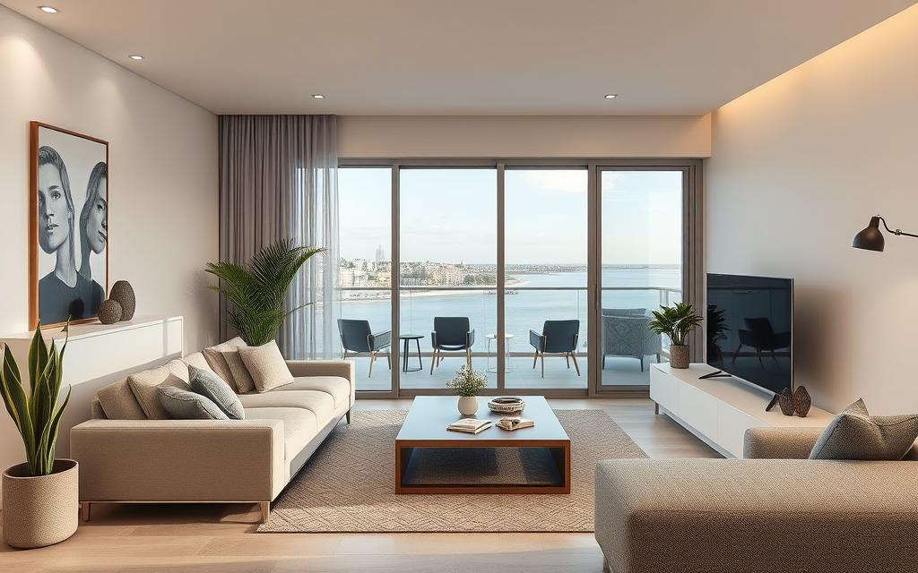 Ein modernes Apartment in Limassol, Zypern, mit Strandnähe und urbanem Flair