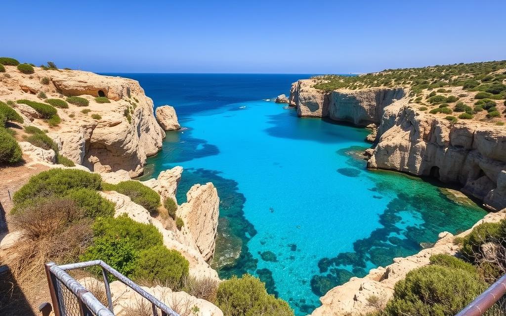 Eine atemberaubende Blaue Lagune auf Malta