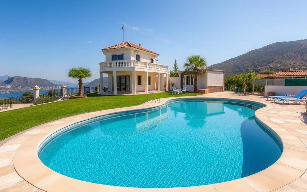 Eine luxuriöse Villa mit privatem Pool in Kyrenia