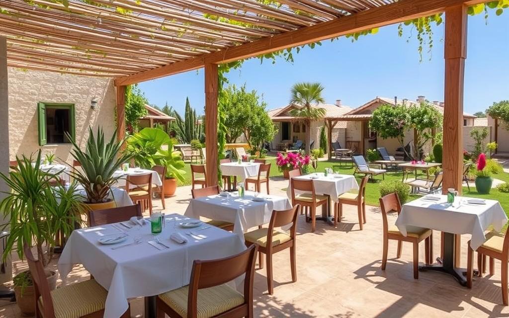 Ropas Tavern mit idyllischem Garten in Paralimni