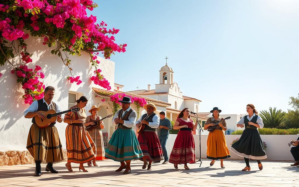 Traditionelle Tänze und Musik auf Zypern