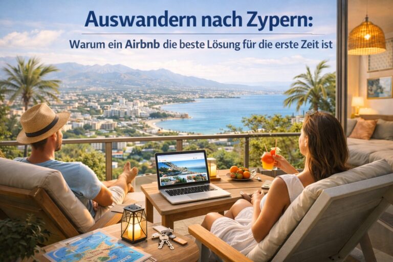 Auswandern nach Zypern: Warum ein Airbnb die beste Lösung für die erste Zeit ist