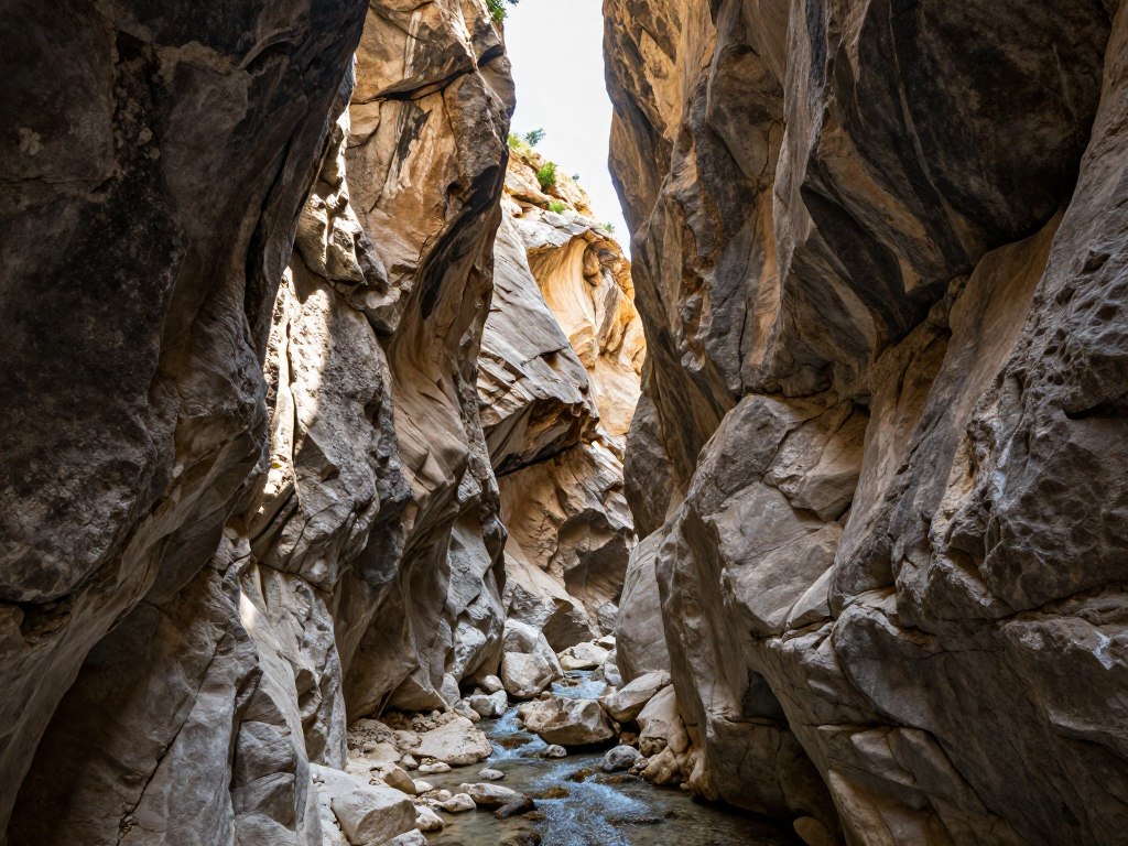 Avakas-Schlucht mit hohen Felswänden auf Zypern entdecken