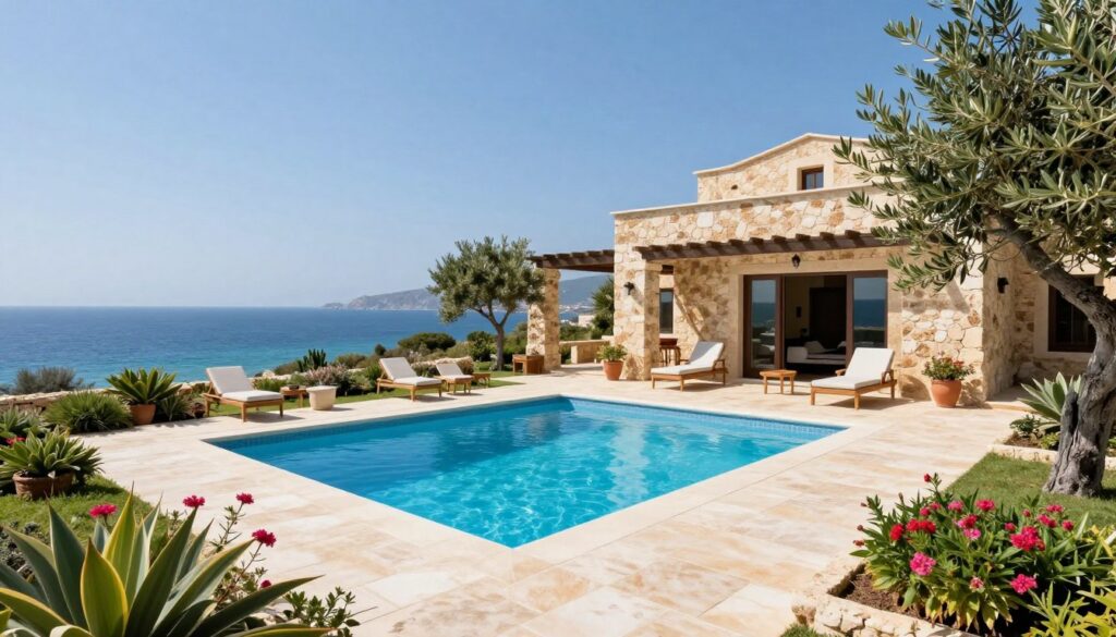 Ferienhaus mit Meerblick in ruhiger Lage nahe der Akamas Zypern Halbinsel