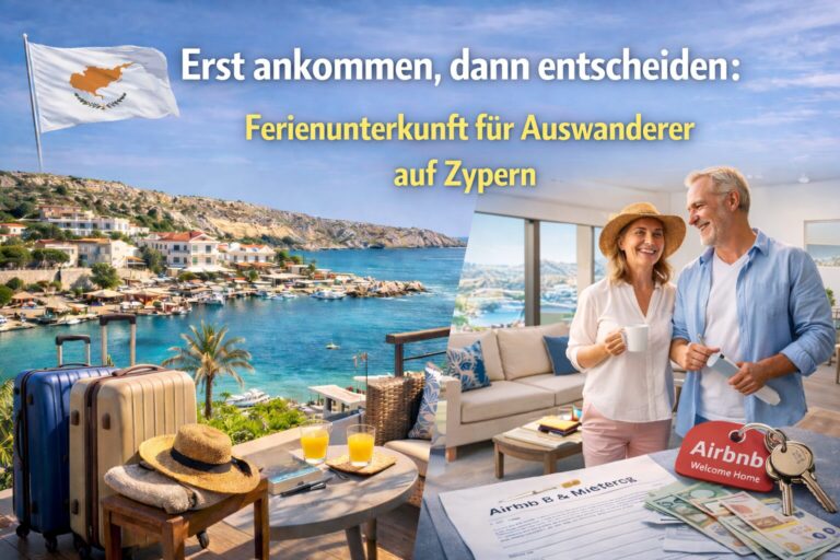 Erst ankommen, dann entscheiden: Ferienunterkunft für Auswanderer auf Zypern