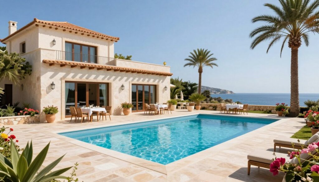 Luxuriöse Villa mit Pool und Meerblick in Zypern