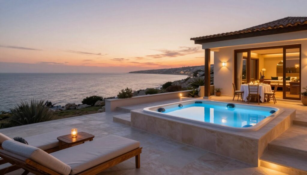 Romantische Ferienimmobilie auf Zypern für Paare mit Meerblick