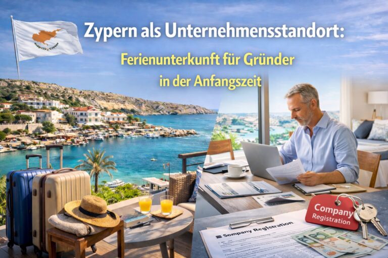 Zypern als Unternehmensstandort: Ferienunterkunft für Gründer in der Anfangszeit